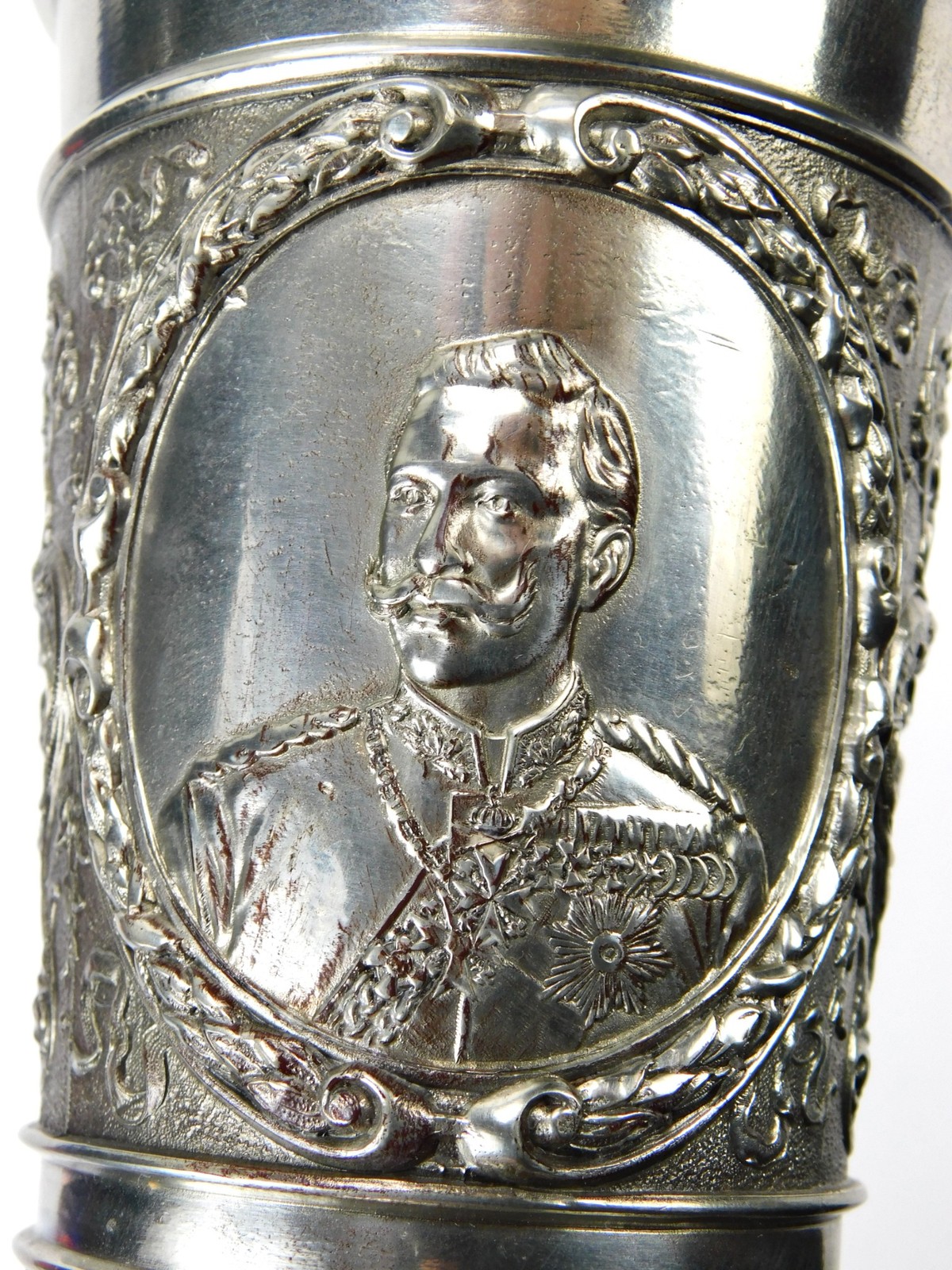 Antique German Germany WW1 Presentation Stein Cup Goblet