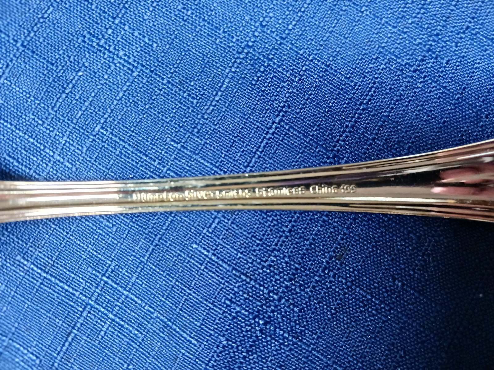 Hampton Silversmith’s Gold Electroplate Stainless Flatware 39 Pieces