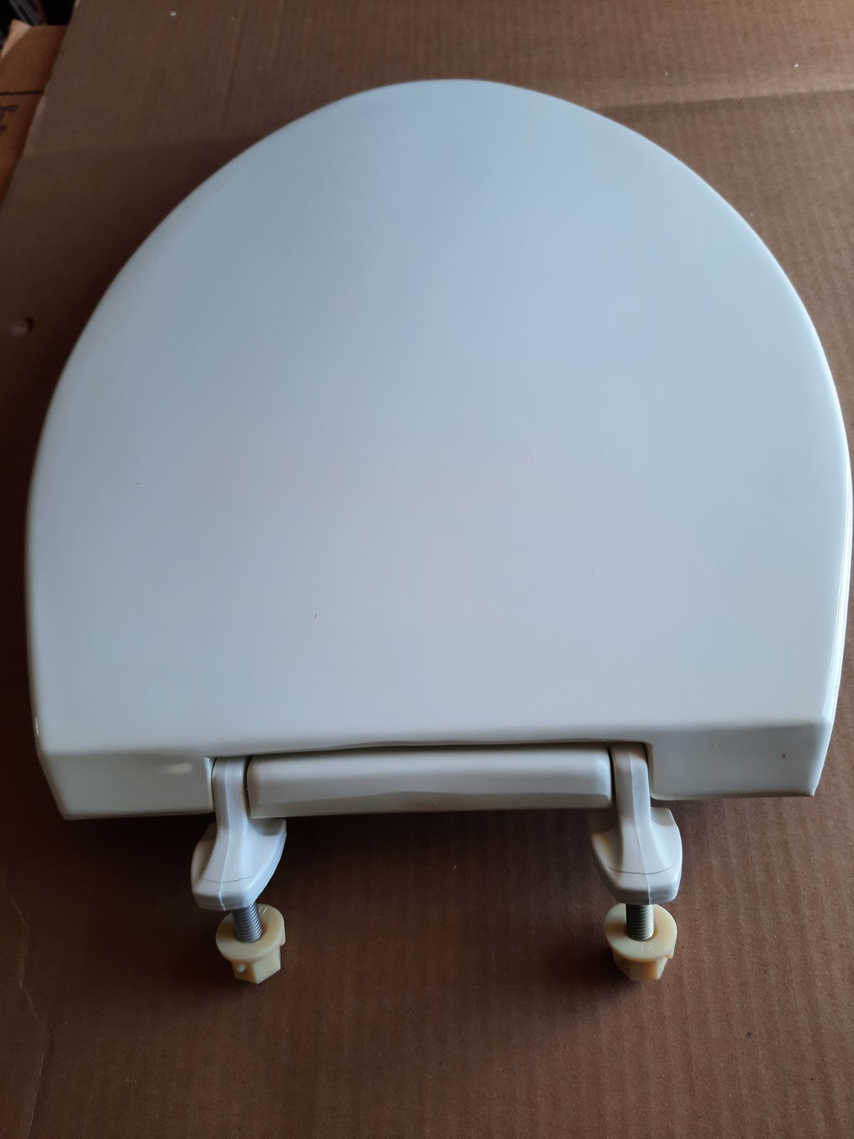 Toilet Seat American Standard Church Seat C-252 Elongated Bowl Off White