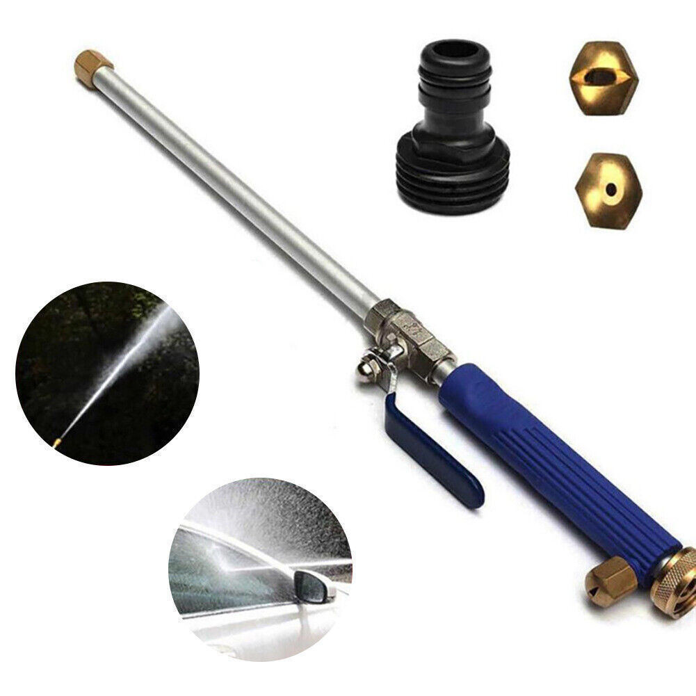 Hydro Jet High Pressure Power Washer Water Spray Gun Nozzle For Garden Car Hose