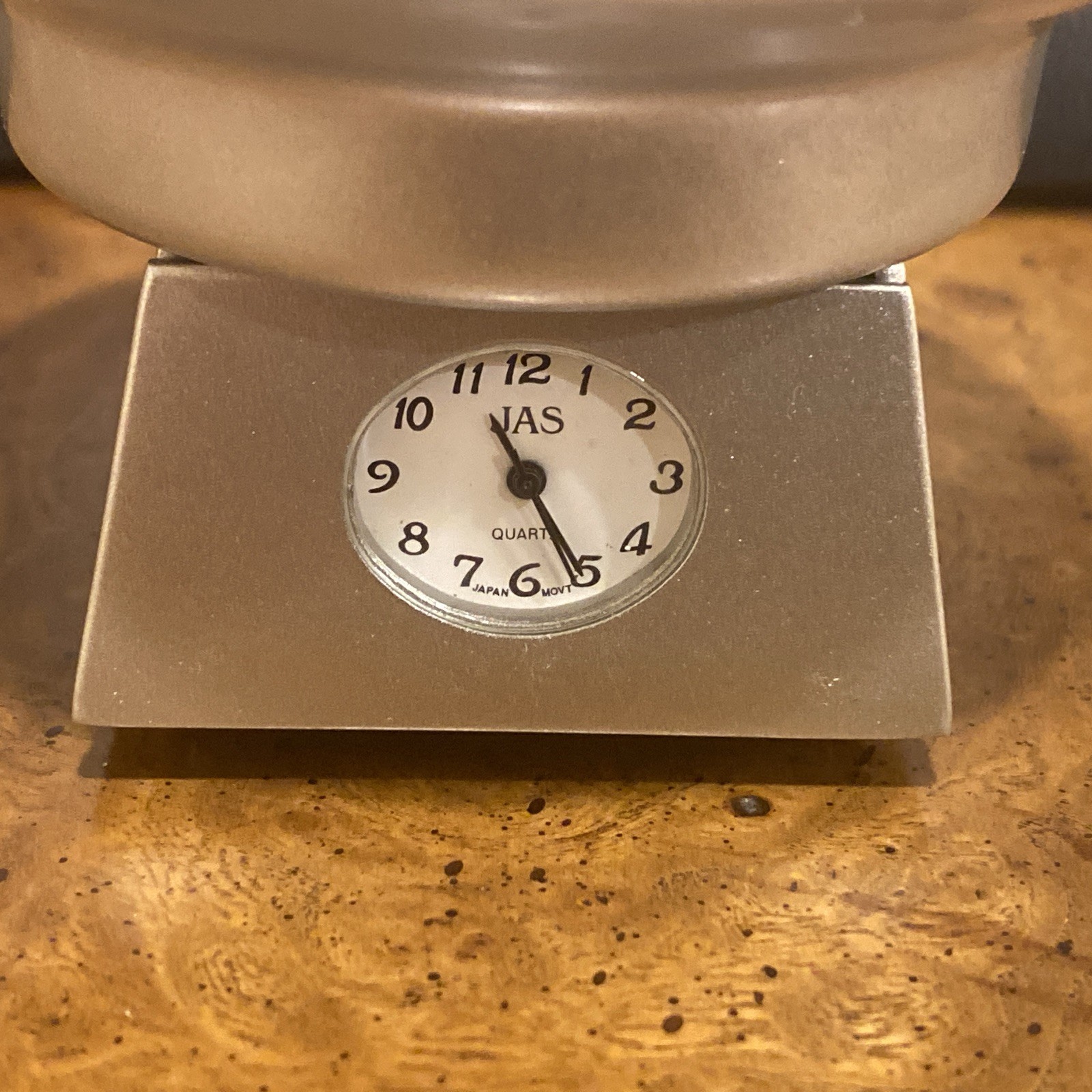 Roulette Wheel Spinning 3.25" Diameter, JAS Japan Clock - Needs Battery