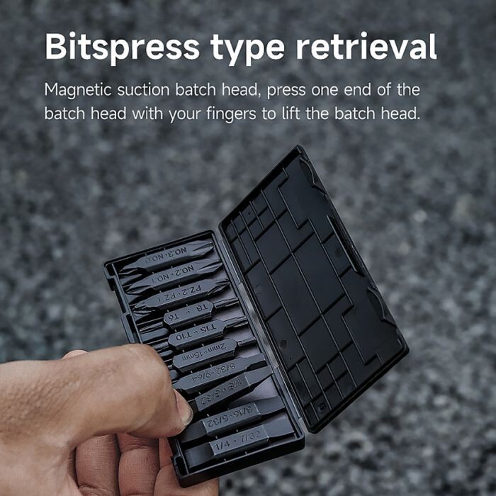 NexTool Multi Tool Bit Kit 10 2-Ended Bits For Flagship Captain / Pocket Tool E1