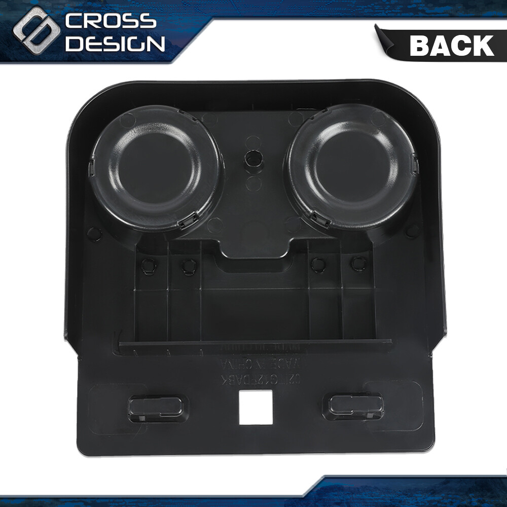 Center Cup Holder Fit For 2015-2020 Ford F150 Super Duty Under Front Bench Seat