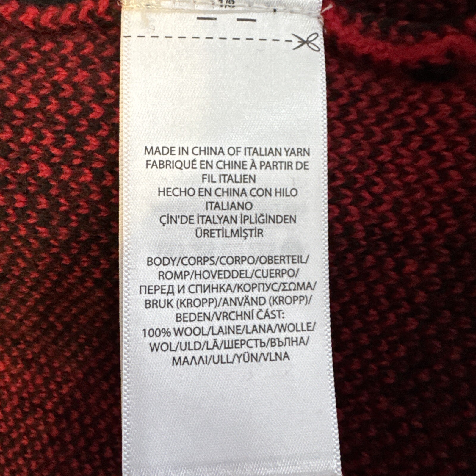 Polo Ralph Lauren Wool Buffalo Plaid Shawl Cardigan Sweater Men’s Large NWT $298