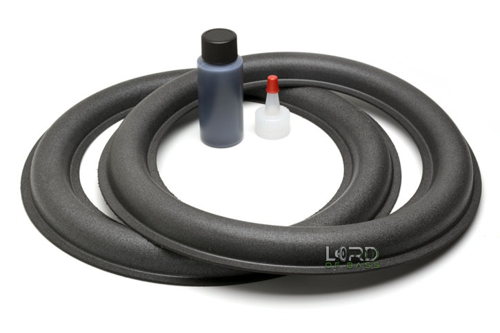 Pair JL Audio 10W6v2 Foam Edge Surround Repair Kit