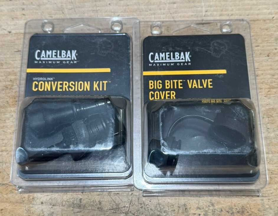 New Camelbak HydroLink Conversion Kit & Bite Valve Cover Fits All CamelBak Packs