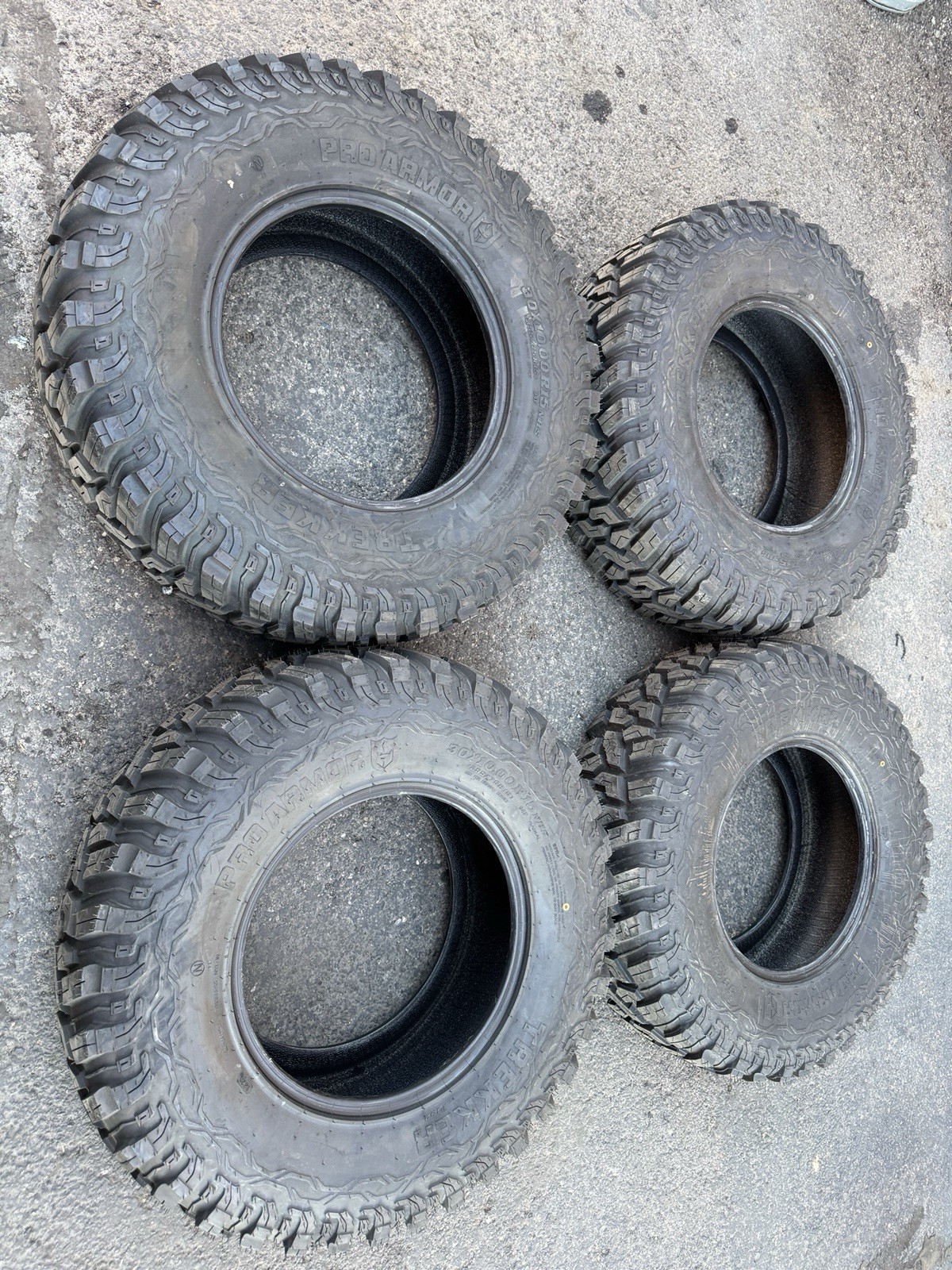 POLARIS RZR CAN AM X3 HONDA TALON TIRES 30x10x15 PRO ARMOR TREKKER 8 PLY UTV ATV