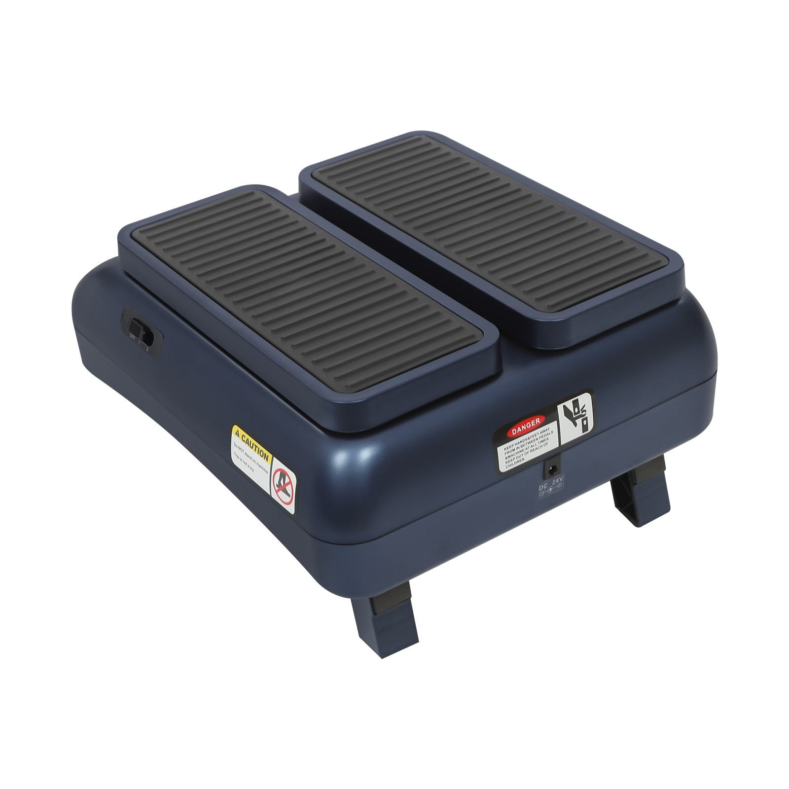 Mini Leg Exerciser Under Desk Foot Pedal Device Portable Elliptical Machine US