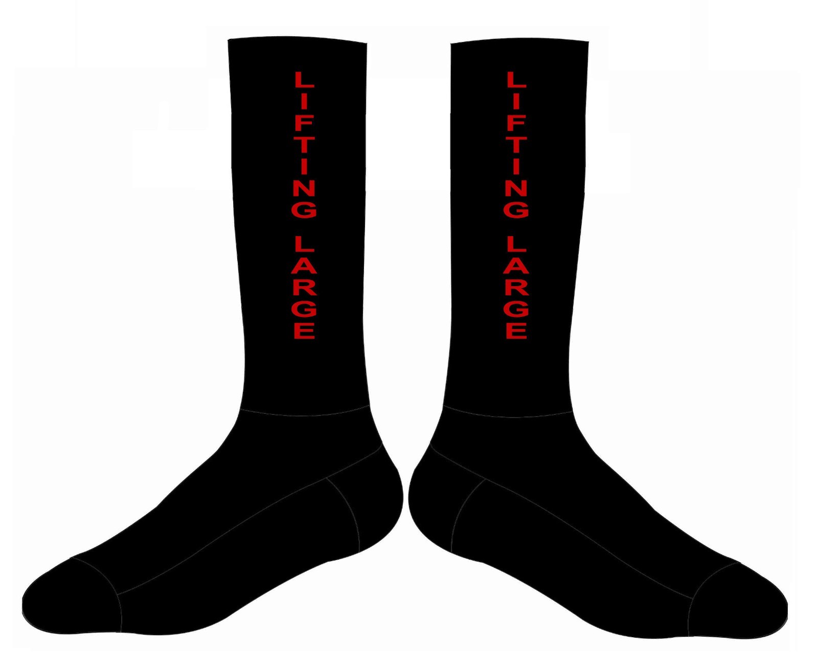 High Performance Deadlift Socks - Powerlifting - USPA IPF Approved