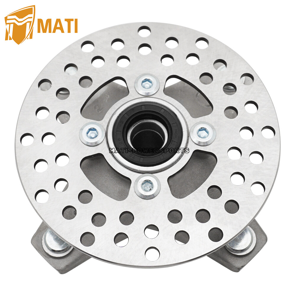 Front Brake Rotor &Hub for Yamaha Banshee 350 Warrior 350 Raptor 350 Blaster 200