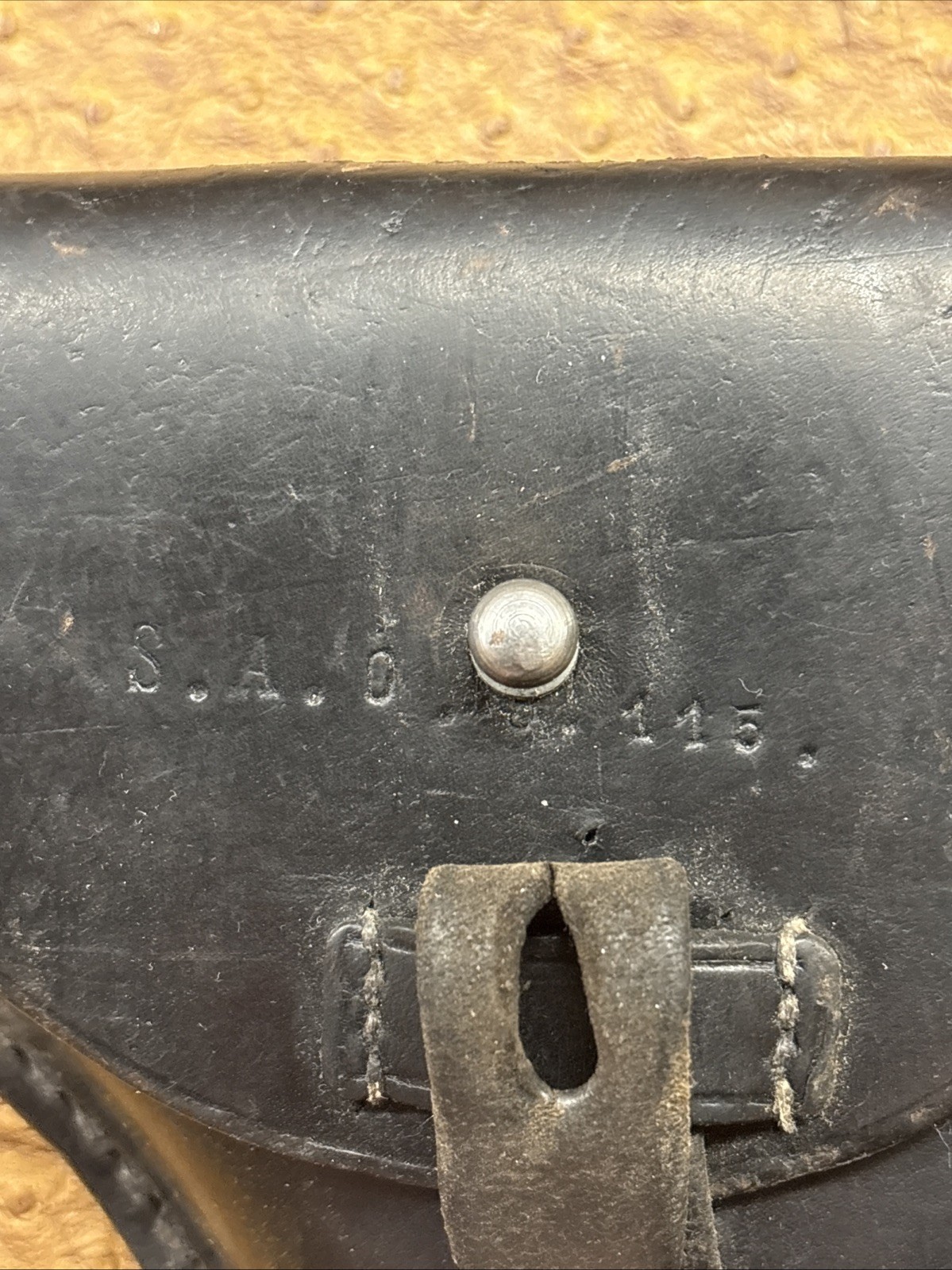 Original WWII Holster - fits P08 Luger and P38