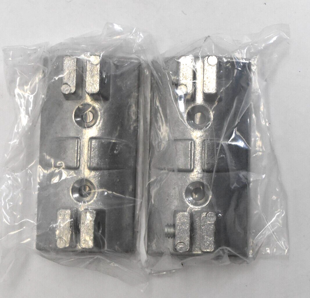 Heavy Duty Street Name Sign Wing Bracket For Post Mounting Real Traffic Road 2Pk