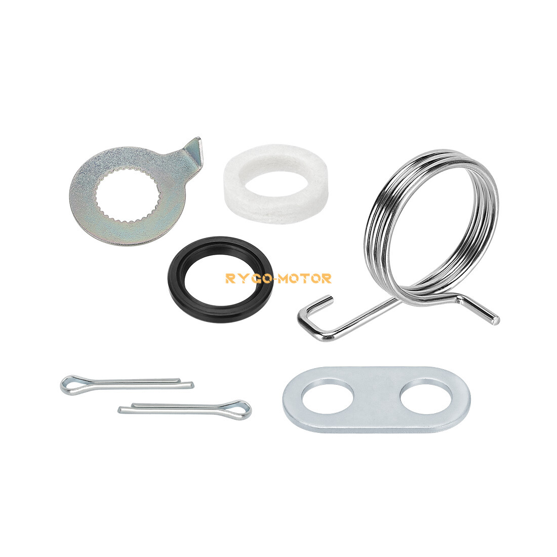 Rear Brake Drum Hub Plate Cover Shoes Kit for Honda Rancher 350 TRX350 2000-2006