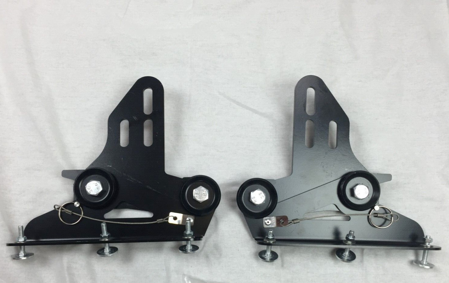 All Out Fab Quick release Front Bumper Wind Splitter Brackets 92-00 Civic EG DC2