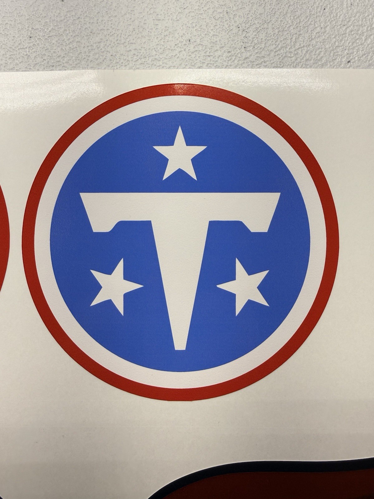 Tennessee Titans Alternate Logo Regular Vinyl Decal