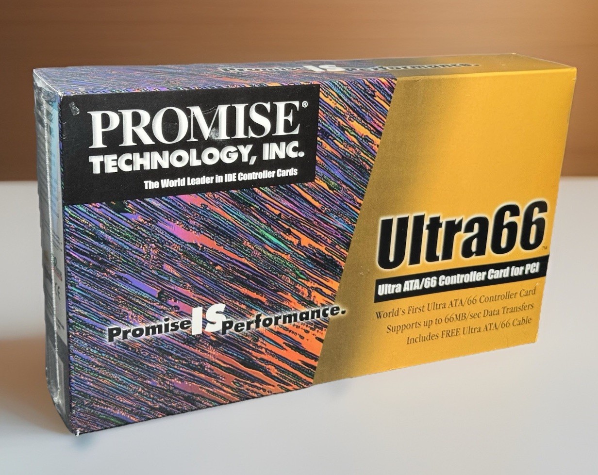 Promise Technology Ultra66 Ultra ATA/66 PCI Controller Card - New