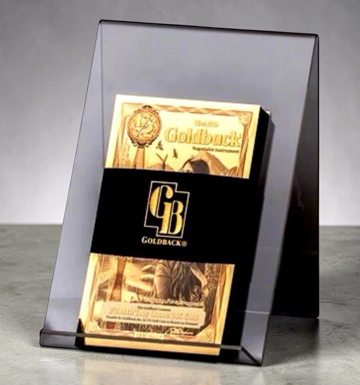 LOT 2 X IDAHO ALPHA GOLDBACK 24K GOLD BU 1/2 & 1 DENOMINATIONS PRE SALE 🔥