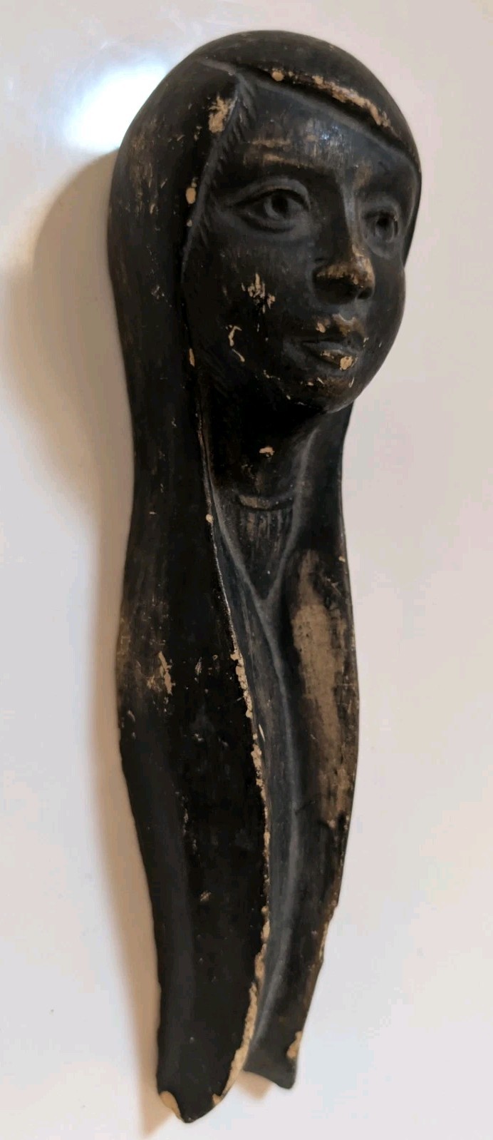 Native American Girl Ornament? - Art Nouveau Style Ceramic Wall Plaque Handmade?