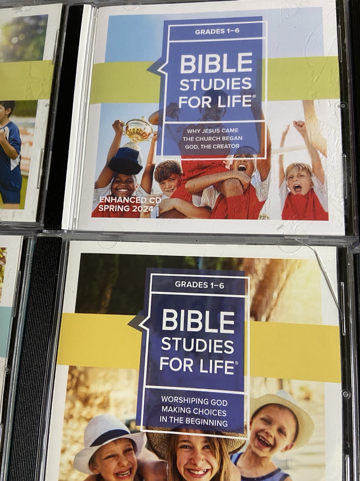 Lifeway Bible Studies For Life CD Lot Of 6 Christian Studies Grades 1-6