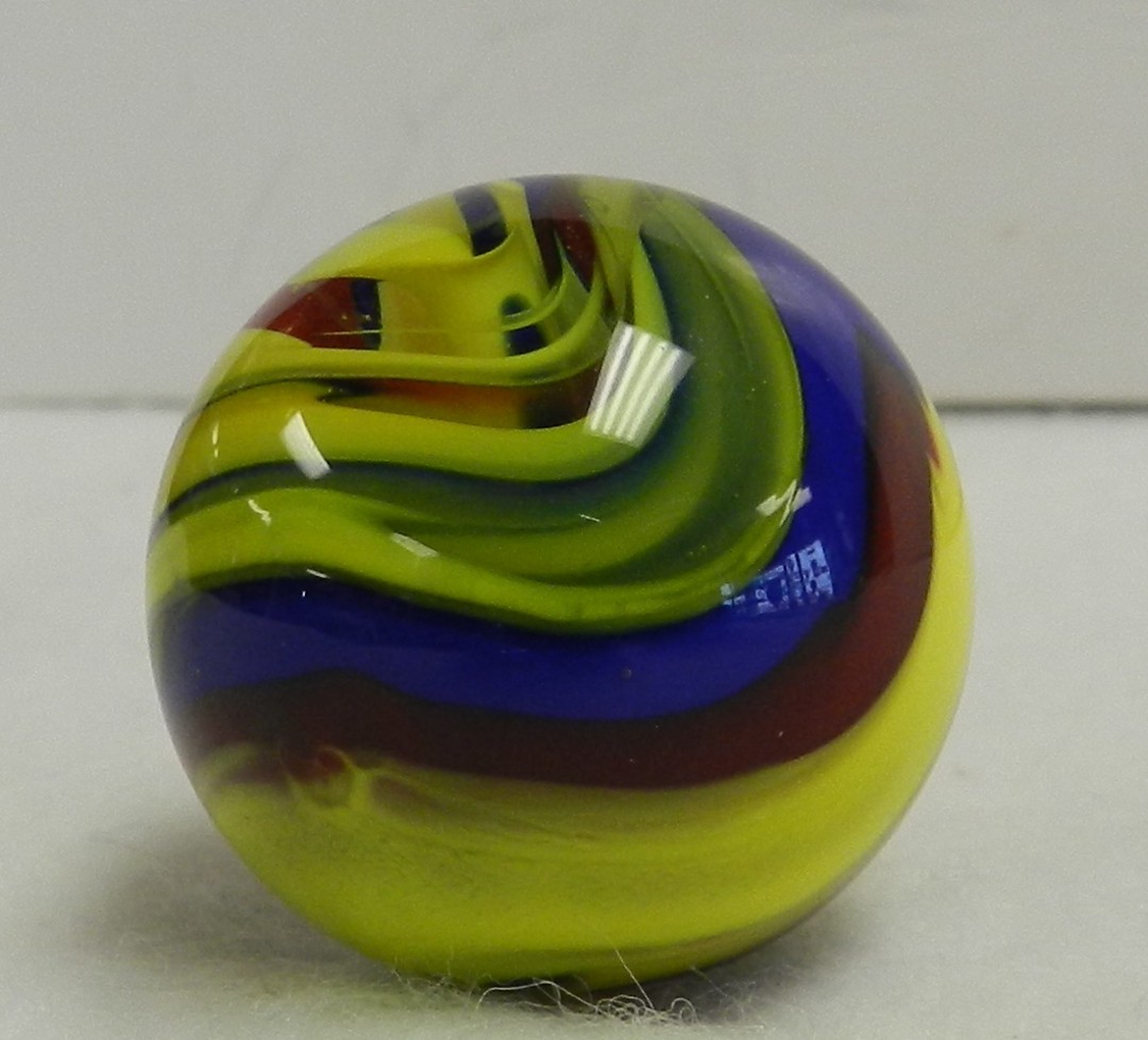 #20583m Handmade Contemporary Keith Baker Marble 1.06 Inches *Mint*