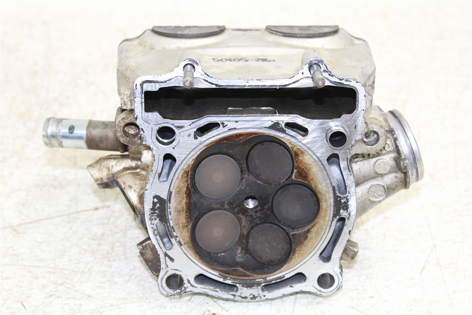 2004 Yamaha YFZ 450 Cylinder Head Valve Cover Intake Exhaust 50105