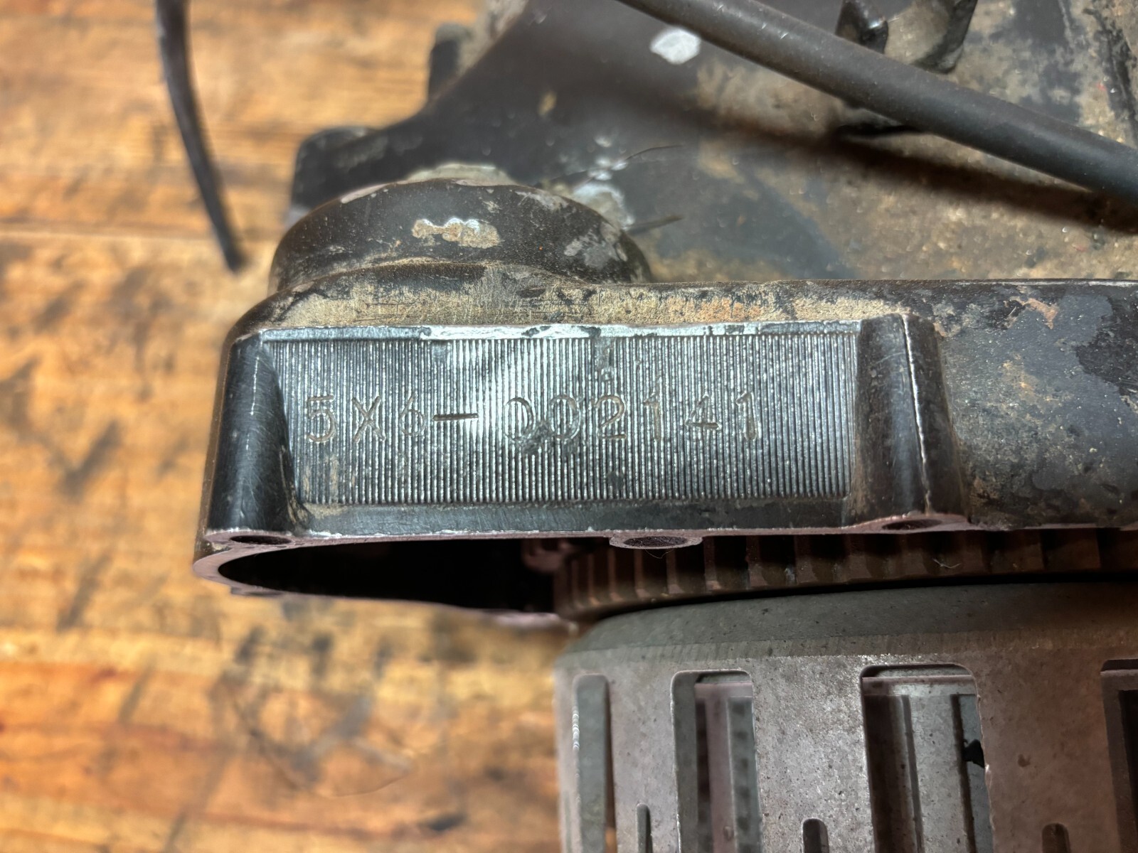 1982 Yamaha YZ490 Engine Bottom End Crank Case Transmission YZ 490