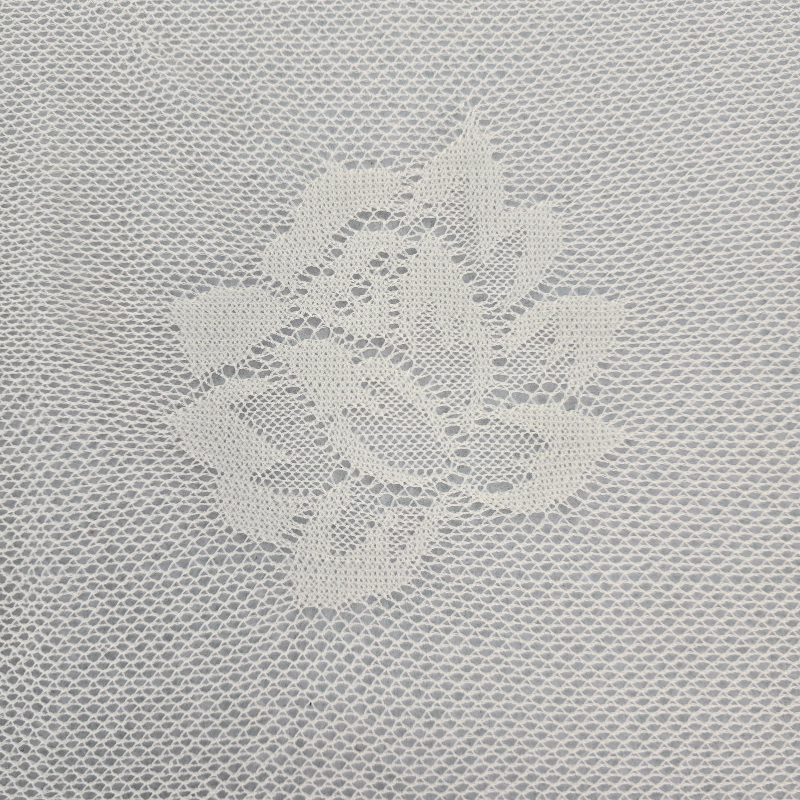 Vintage Large Woven Shawl with Fringe Floral Boho Made In Japan Cream