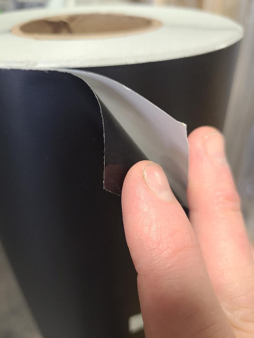 Black Color Sign Vinyl Cut Calendar Self-Adhesive (Like Oracal 651) 5-year Rolls