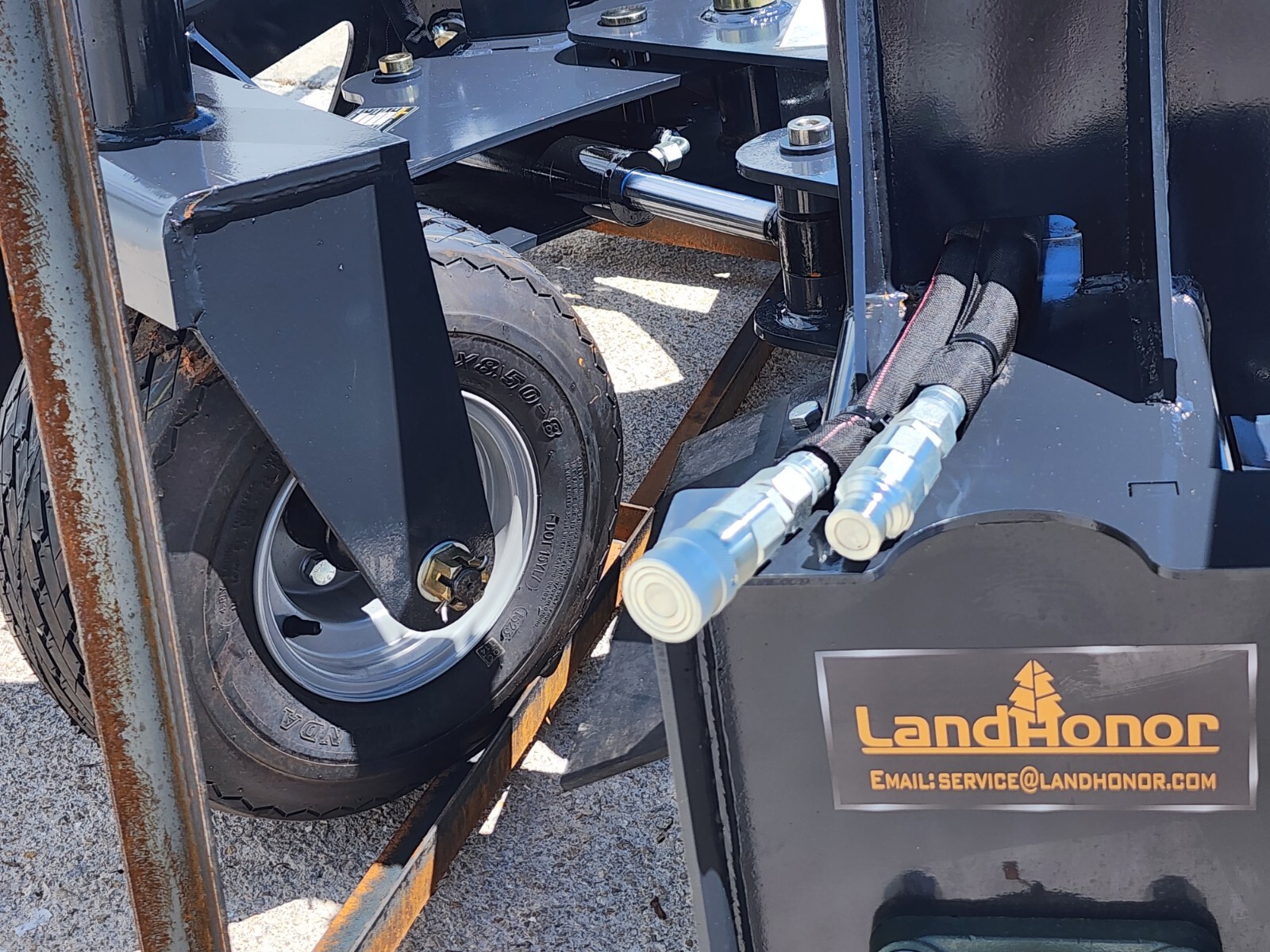 Harley Rake Soil Conditioner Power Landscape Rake Skid Steer Attachment