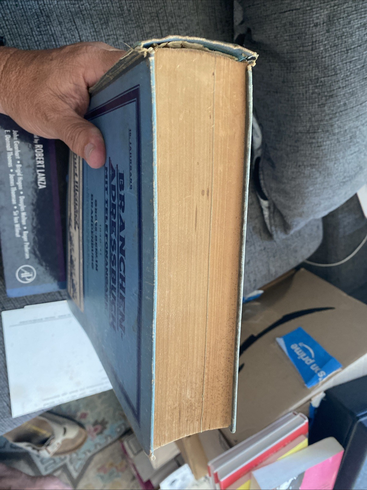 German BERLIN Phone Book 1940-41 WW2 Address Telephone Vintage Directory Germany