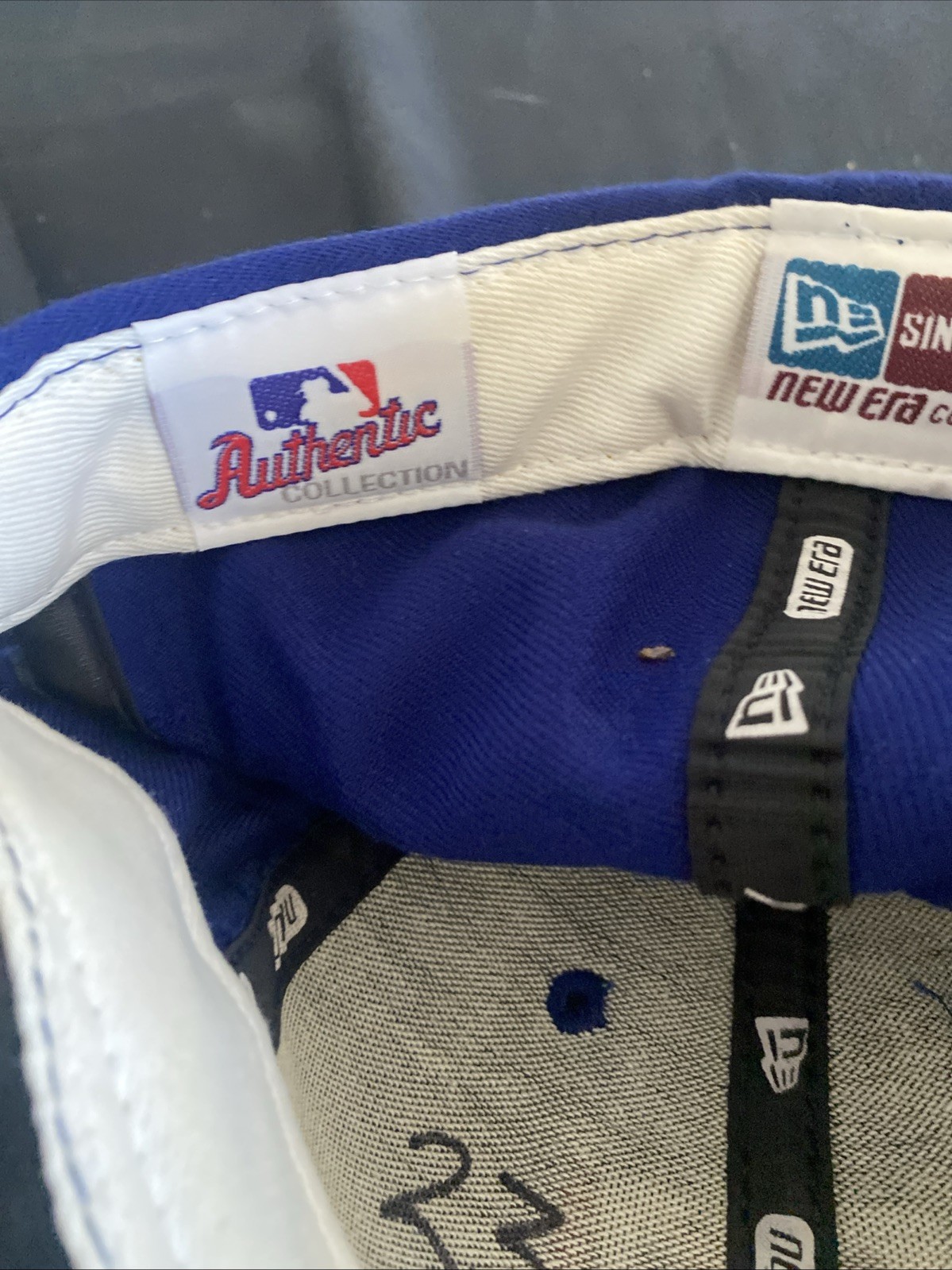 Todd Greene September 11, 2002 Texas Rangers Game Used Hat Walk Off Home Run GU1