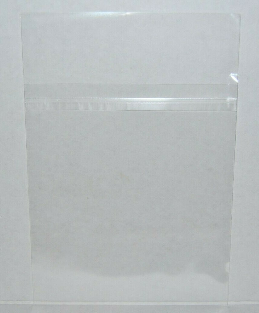 100 CD DVD Disc Cases 14mm Resealable Plastic Bags Wrap Sleeves Xbox Wii PS2