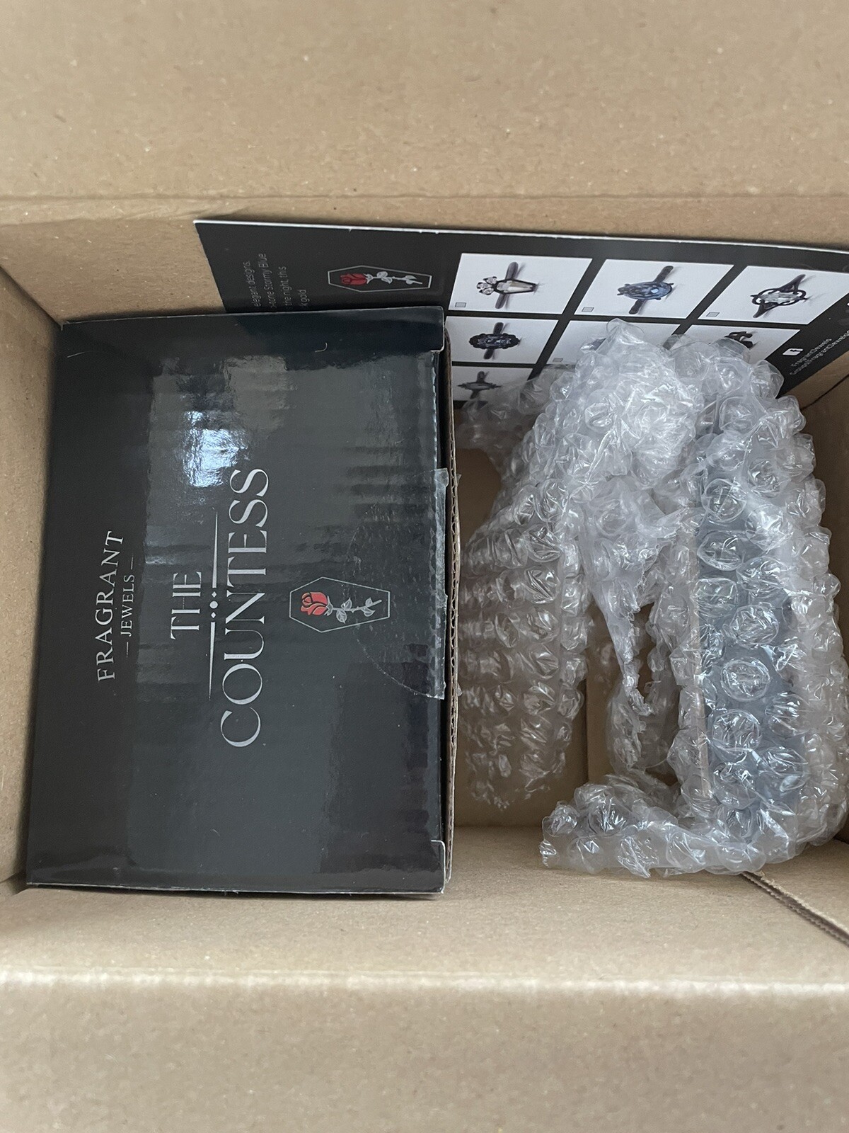 Fragrant Jewels The Countess ring holder coffin shaped jewelry box NO R G3D