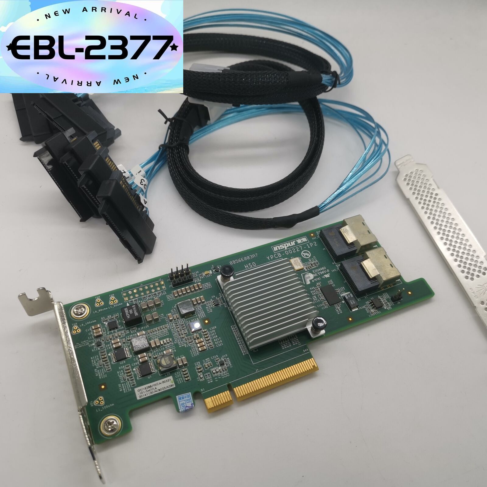 9207-8i 6Gbps HBA LSI FW:P20 IT Mode ZFS FreeNAS unRAID 2* SFF-8087 SAS Cable US