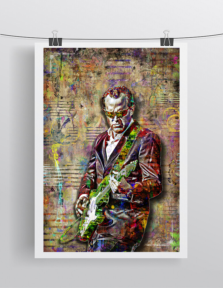 Joe Bonamassa 8x10in Poster JOE BONAMASSA Blues Tribute Print Free Shipping US