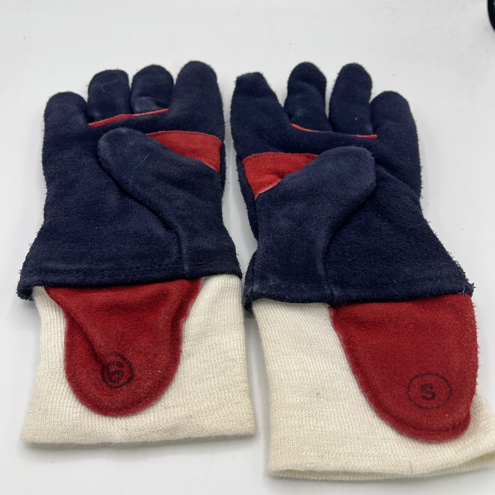 Vtg FireFighter Brand The Glove Corp. Manufactured Firefighter Gloves 2000 Sz S