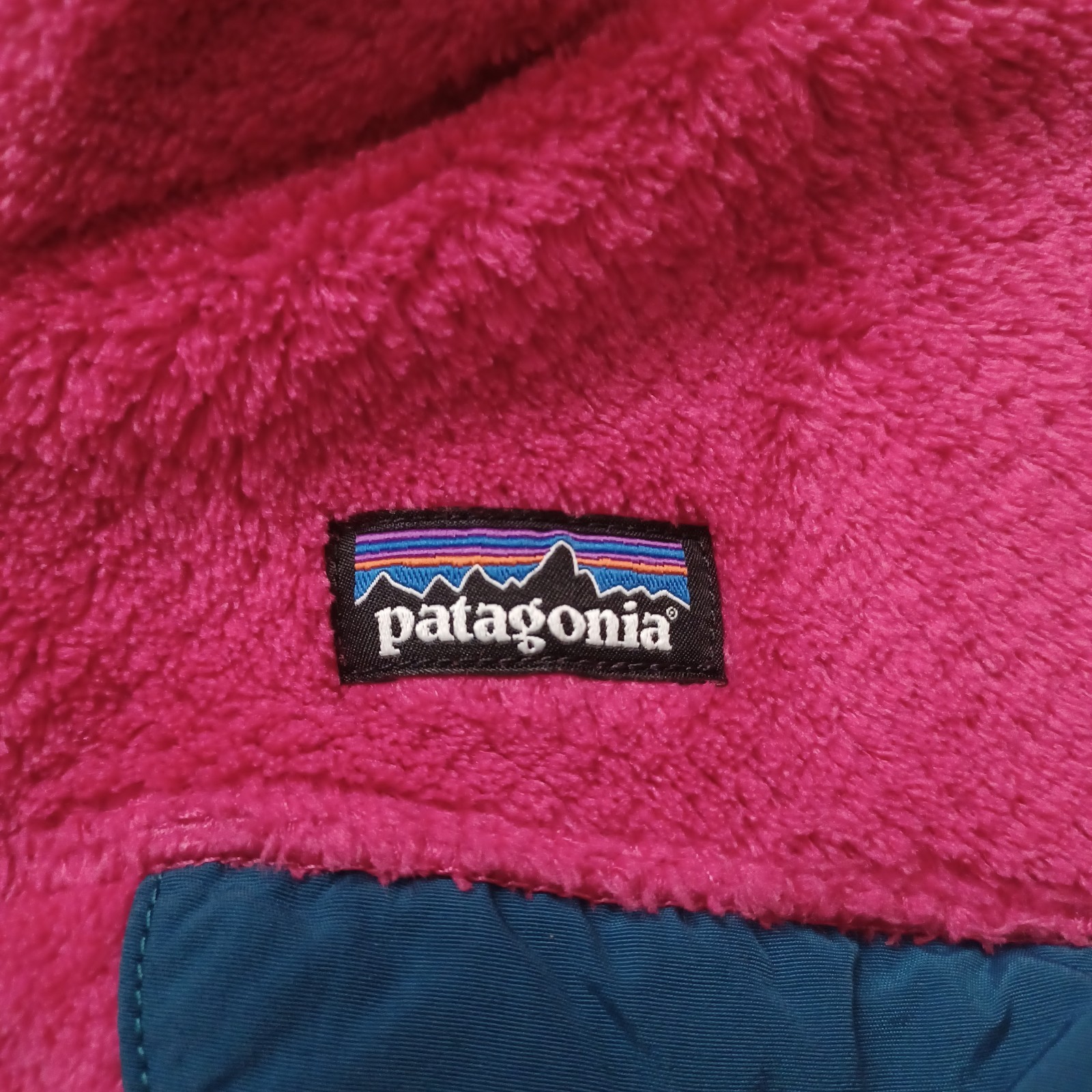 Patagonia Snap-T Fleece Jacket Girls Large 12 Pink Polartec Pullover Youth Fuzzy
