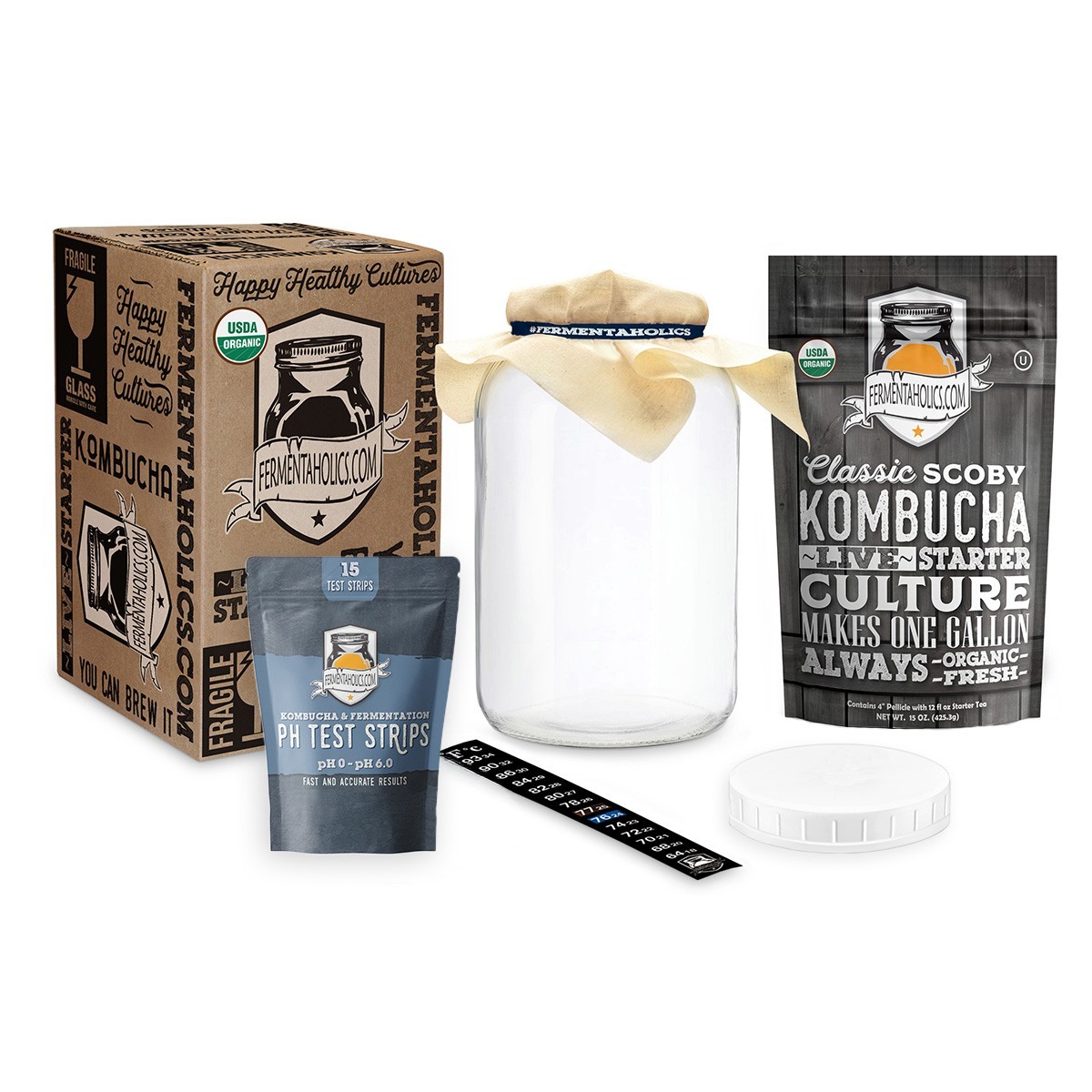 Essentials Kit - Classic Kombucha, Organic