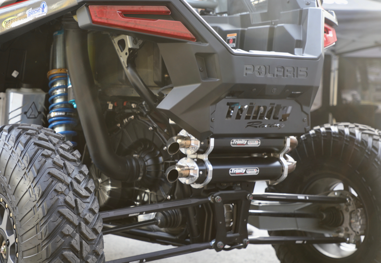 2020-2024 Polaris RZR PRO XP Trinity Racing FULL Exhaust System Dual Black