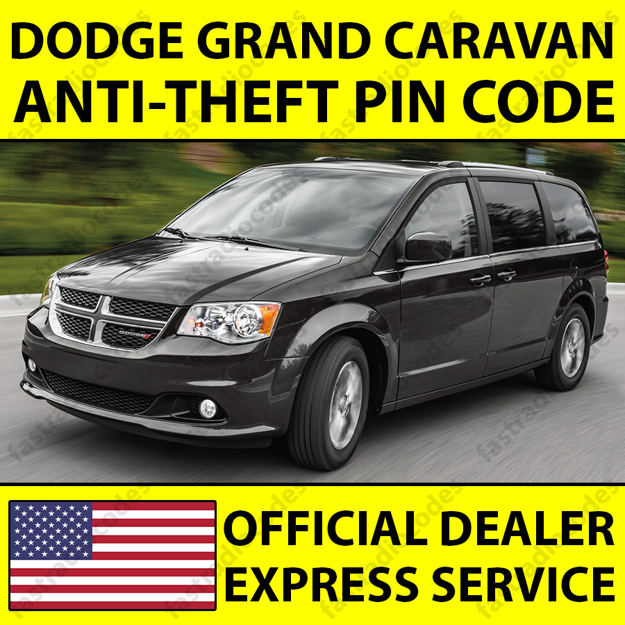 ✅DODGE GRAND CARAVAN CAR RADIO ANTI-THEFT UNLOCKING PIN CODE FAST & RELIABLE✅