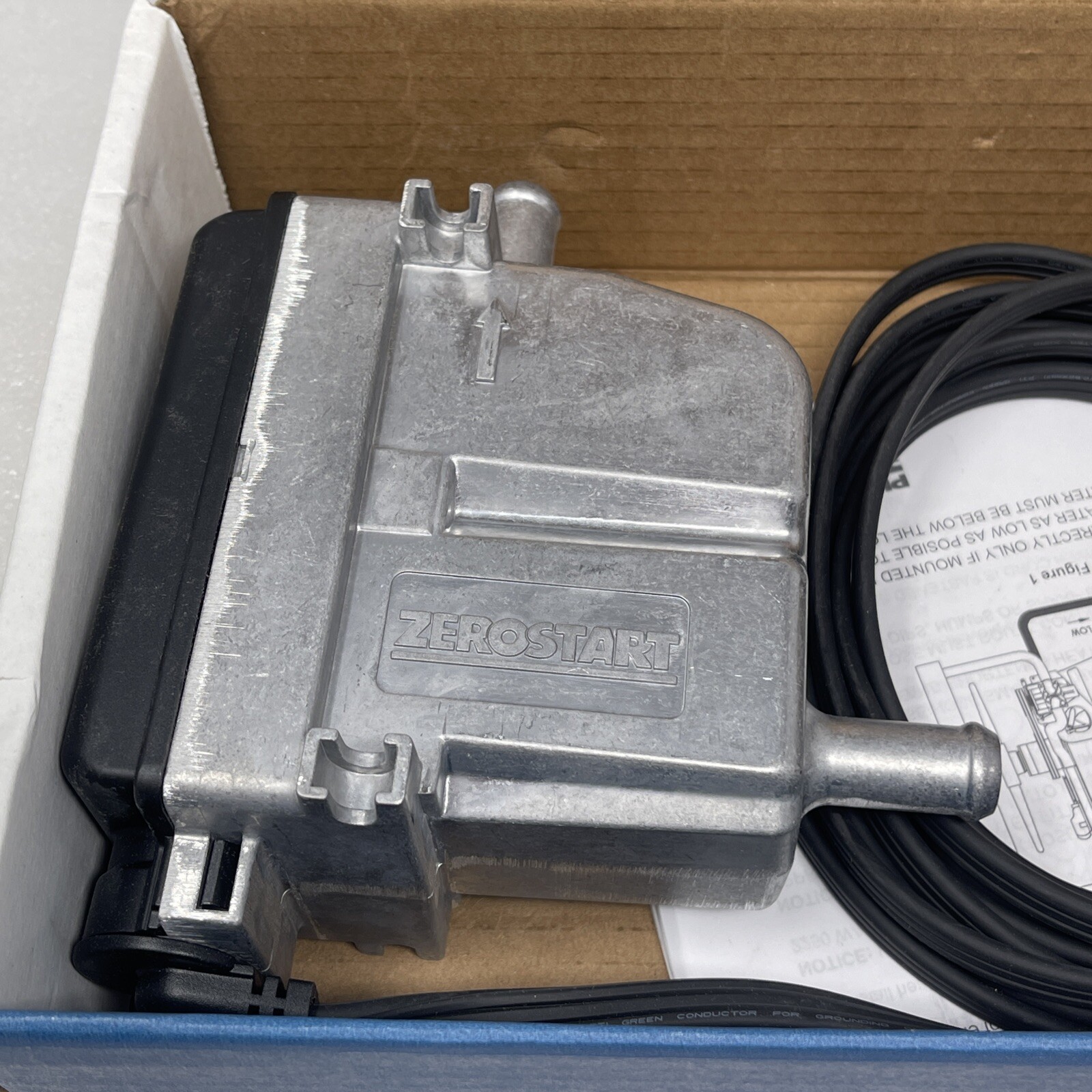 Phillips & Temro Zerostart Circulation Tank Heater, 1000W, 120 VAC, 3309041