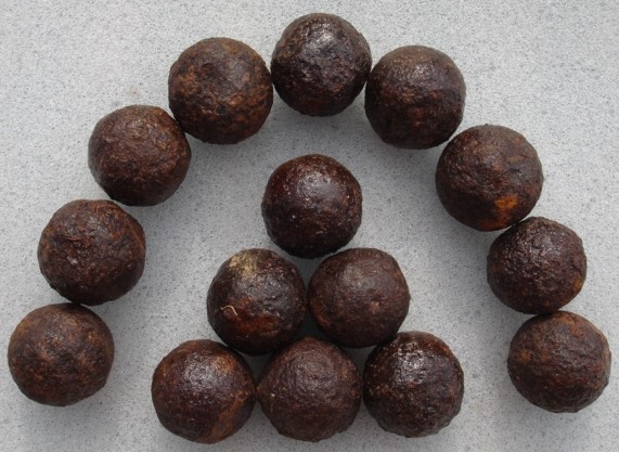 Rare Civil War Artillery Canister Shot Chattanooga, Tennessee