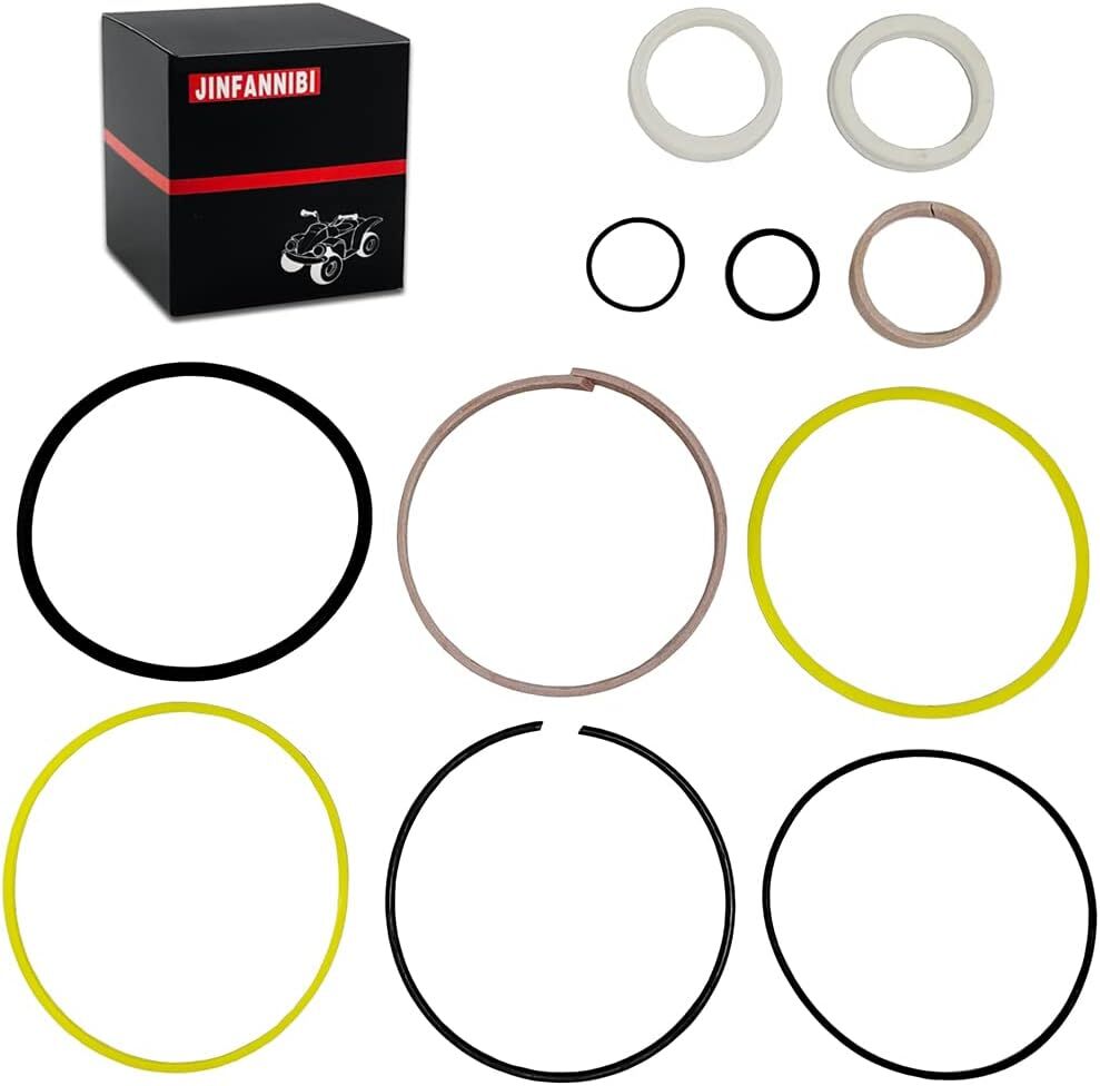 5.0" Bore x 2.0" Rod Cylinder Hydraulic Log Splitter Cylinder Rebuild Seals Kit