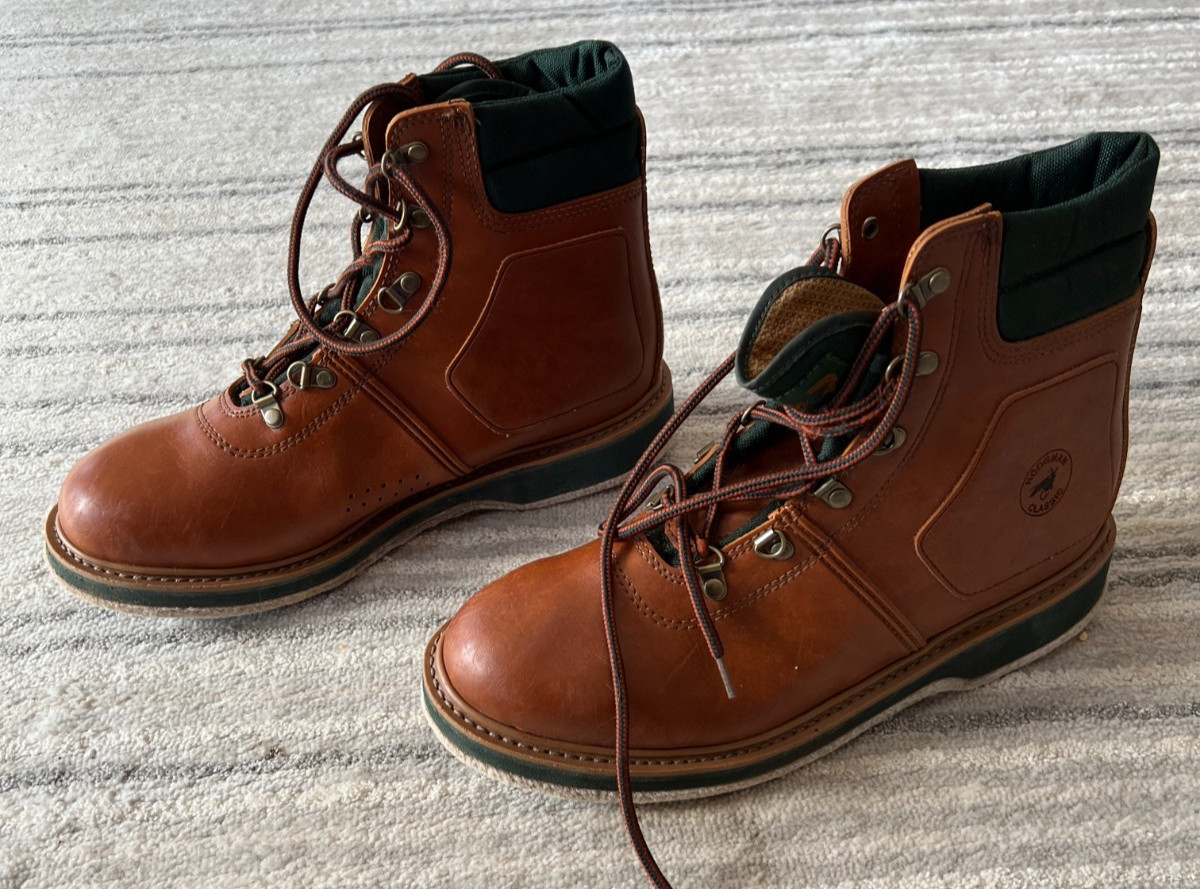 Hodgman Classic Wading Boots Men's Size 11 Felt Sole Pre-Owned