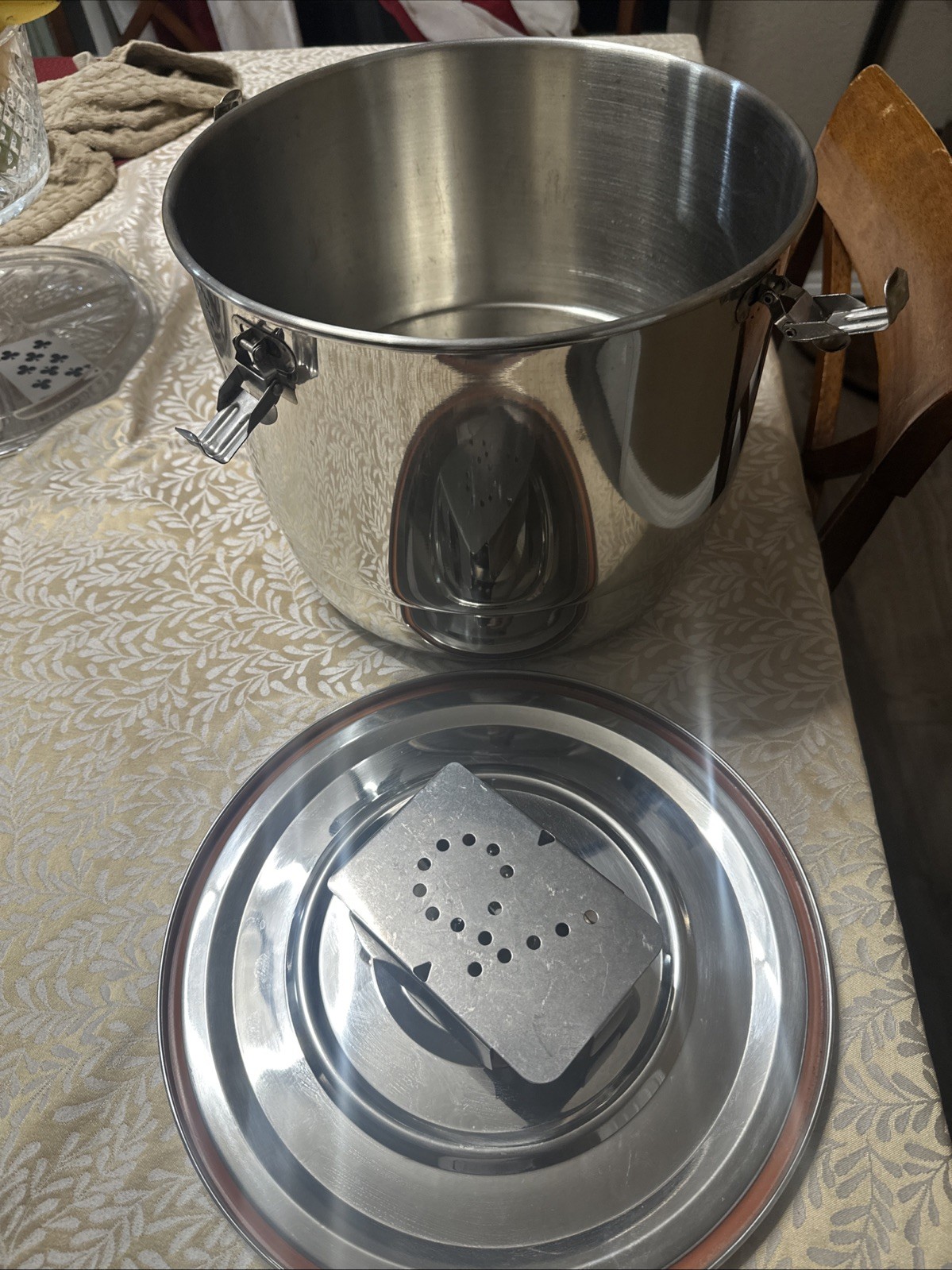 CVault 21 Liter Airtight Metal Container with Humidity Control