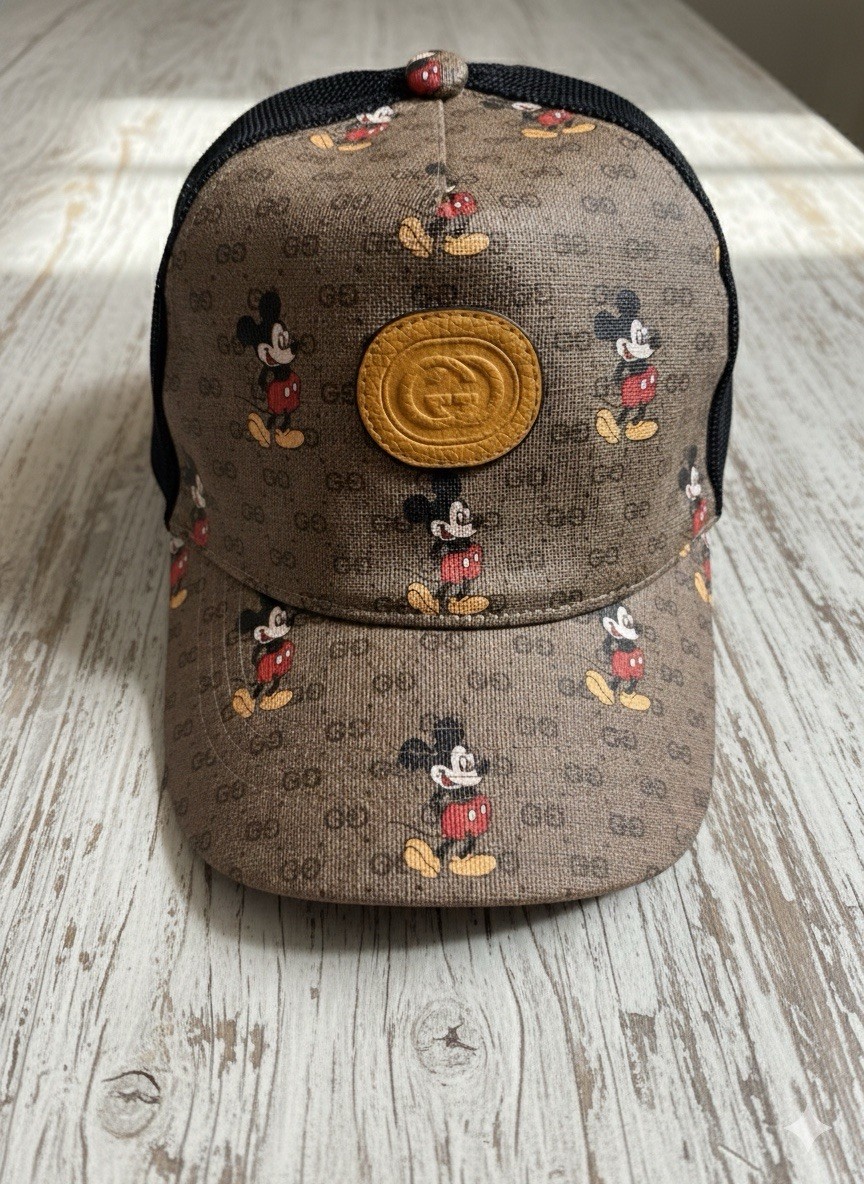 Gucci X Disney Mickey Mouse Trucker Hat