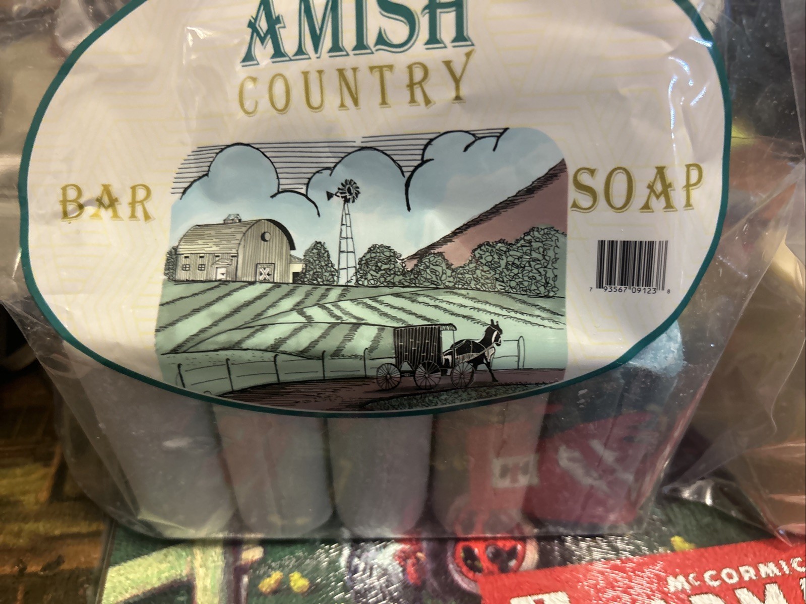 Amish Soap Mixed Colors 2 Bags 10 Bars Scented Amazing Soap