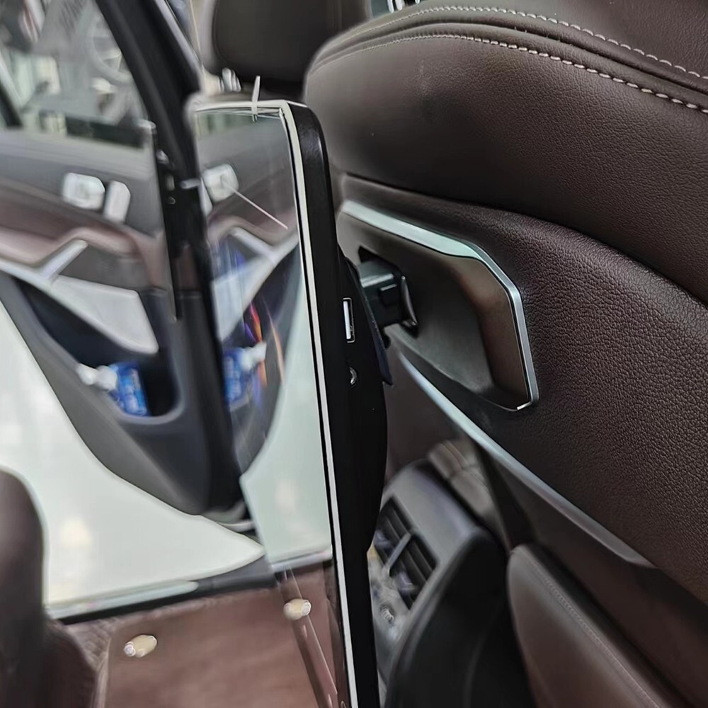 Plug & Play Android Car Headrest Monitor For 2025 BMW X7 Rear Seat Entertainment
