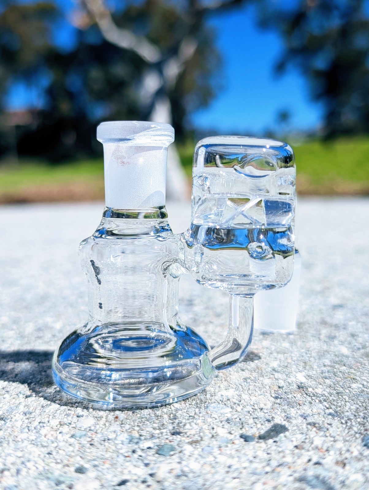 Turbine Perc 14mm 90° Premium Dry Ash Catcher Tobacco Water Pipe Bong Bubbler