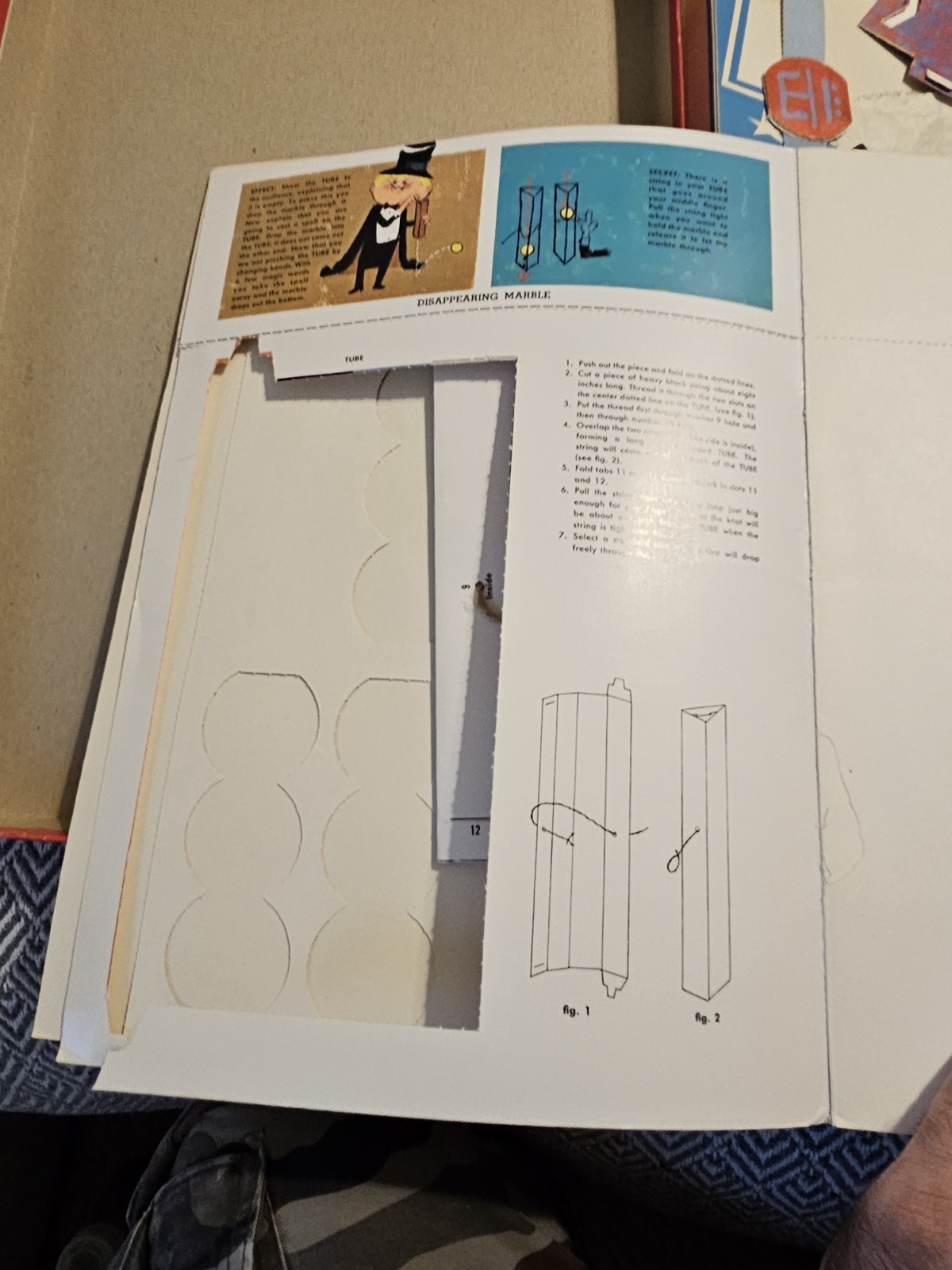 Vintage 1953 Magic Kit Transogram